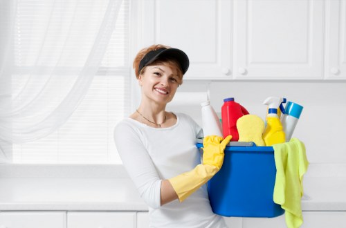 Routine cleaning for healthier indoor air and surfaces